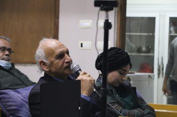 Kofia film launch at Jamal Studios, Gaza, 6 November 2021
