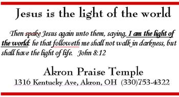 ____________________________________ Download The template for this Basket Card Jesus is the light of the world this is a Microsoft WORD file This is formated for Avery template #8371 Punch a hole in the card and attach this with ribbon to a small tea light or votive candle.
