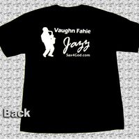 S,M,L,XL Vaughn Fahie Jazz T-shirts - Black