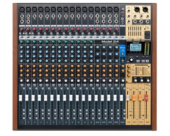 Tascam Model 24 Mixer with built in 24 track digital recorder

