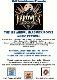 RAMSHACKLE at the HARDWICK ROCKS MUSIC FESTIVAL