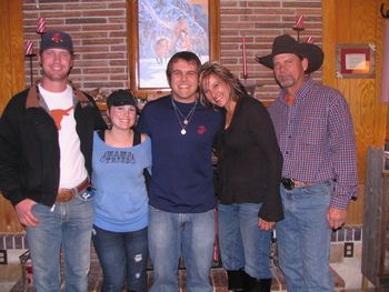 Part of our Family. Trey,Chelsea,Koby,Me & Barry John
