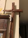 Red driftwood cross  ON SALE