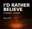 I'd Rather Believe - Chord Chart