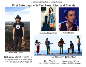 First Saturday with Fast Heart Mart and Friends, March 2015
