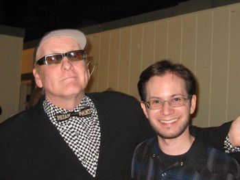 with Rick Nielsen of Cheap Trick
