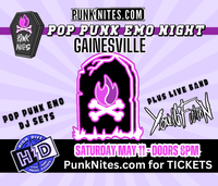 Pop Punk Emo Nights Gaineville by PunkNites with YOUNG FICTIOn
