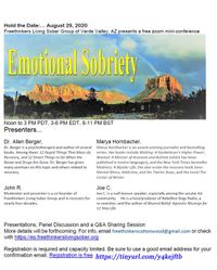 Emotional Sobriety Zoom mini-conference