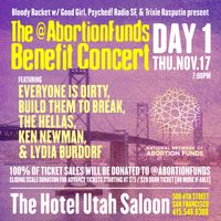 The @AbortionFunds Benefit Concert - DAY 1