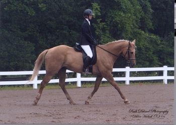 Joni and Tuffy at their first show: Novice Champions
