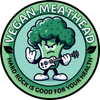 Vegan Meathead Sticker