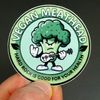 Vegan Meathead Sticker