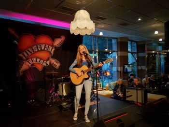 Performance at Clarion Hotel in Örebro, Sweden
