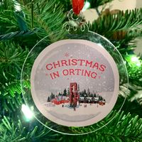 Christmas In Orting Tree Ornament