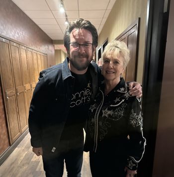 Xander with Connie Smith
