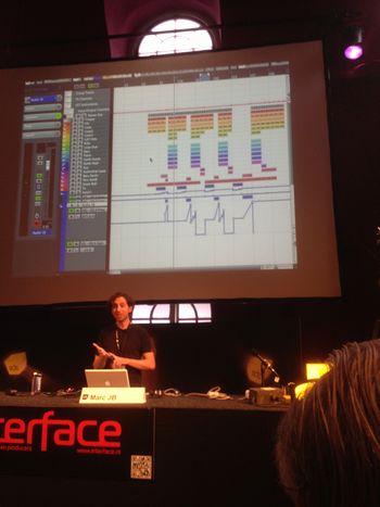Taking remix and production masterclass at ADE Amsterdam Dance Event

