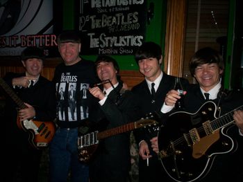 with Pete Baker , our beatlemaniac friend from London !
