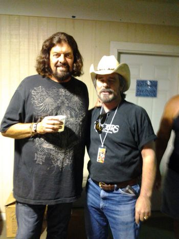 Mike hanging with Alan Parsons after the show!
