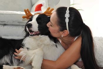 and lots of Christmas kisses from Crystal

