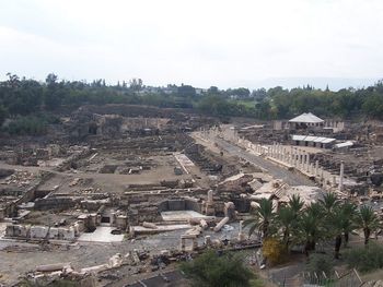 The Ancient City of Beit Shean.
