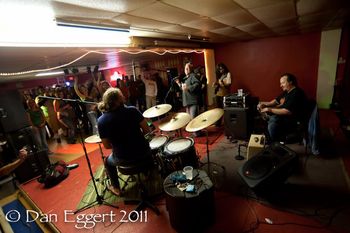 GrooveSession with Early Thomas & Chris Aaron at Cherry Lanes - photo by Dan Eggert
