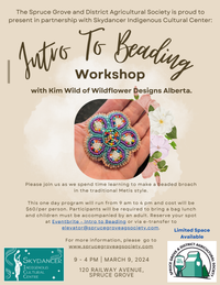 Intro to Beading - Indigenous Flower Beading Workshop