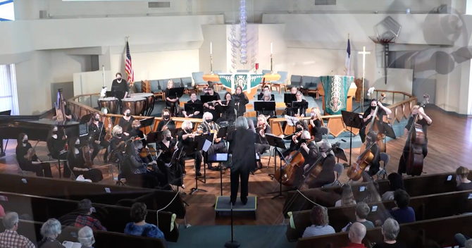 Women's Orchestra of Arizona during 2021-2022 Concert Season, performing Merry Wives of Windsor