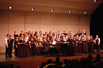 MHC with FLHS choirs, March concert 2010
