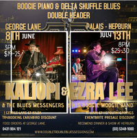 DOUBLE TROUBLE BLUES SESSIONS BOOGIE PIANO & DELTA SHUFFLE BLUES DOUBLE HEADER