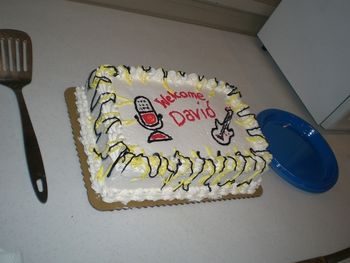 They even made me a cake!
