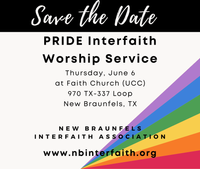Interfaith Pride Worship Service