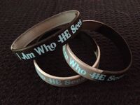 "I Am Who HE Sees" Wristband