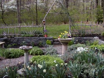 Fieldstone wall and steps- Durham Township
