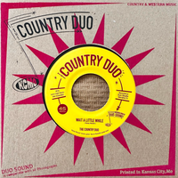 Sun Studio 45 Record - "Wait A Little While/Pickin' Up The Pieces" by The Country Duo