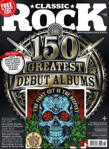 This is the first time we were featured in a magazine. This was a milestone issue for Classic Rock magazine, as they were celebrating their 150th issue in Oct. 2010
