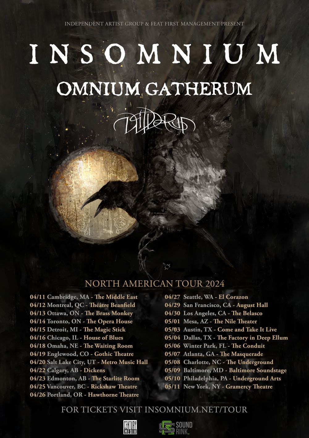 wilderun Wilderun Insomnium Omnium Gatherum tour 2024