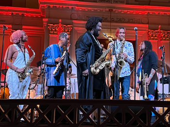 with Kamasi Washington and the WCGD
