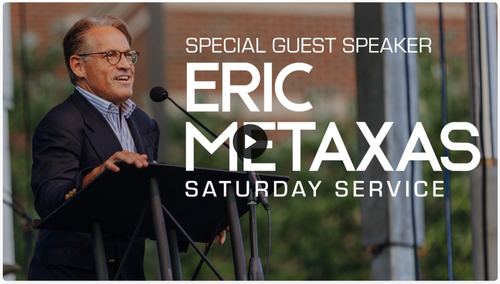 Eric Metaxas Saturday Service