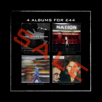  4 CD album bundle 1st/2nd/3rd/4th by paul james berry