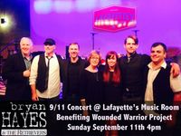 Bryan Hayes & The Retrievers 9/11 Concert at Lafayette's Music Room Benefitting Wounded Warrior Project!