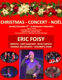 Concert de Noël avec Eric Foisy et ses invités