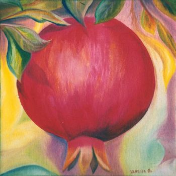 "Pomegranate" Oil on Canvas,
