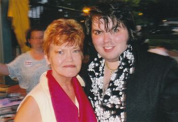 Tim with his dear (late) friend Kay Hambrick.
