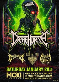 DRAGHORIA - Live in Concert with special guests: Human Paint, Bleed the Vain, & Dystopioid