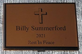 Bro Billy's casket
