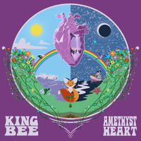 Amethyst Heart by King Bee