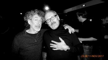 With the great Maestro Simon Phillips
