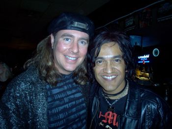 Hangin' with Mark from "The Bulletboys"
