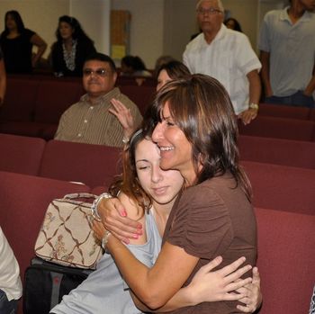 This precious youn lady came to faith (one of 11) at Zion Pentecostal Church Tampa, FL Aug 2011
