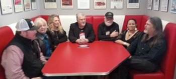 I WAS "APPONTED" TO LEAD THE ROUNDTABLE DISCUSSION OF ARTISTS WHO WOULD PERFORM ON THE 66 KIX TOUR
